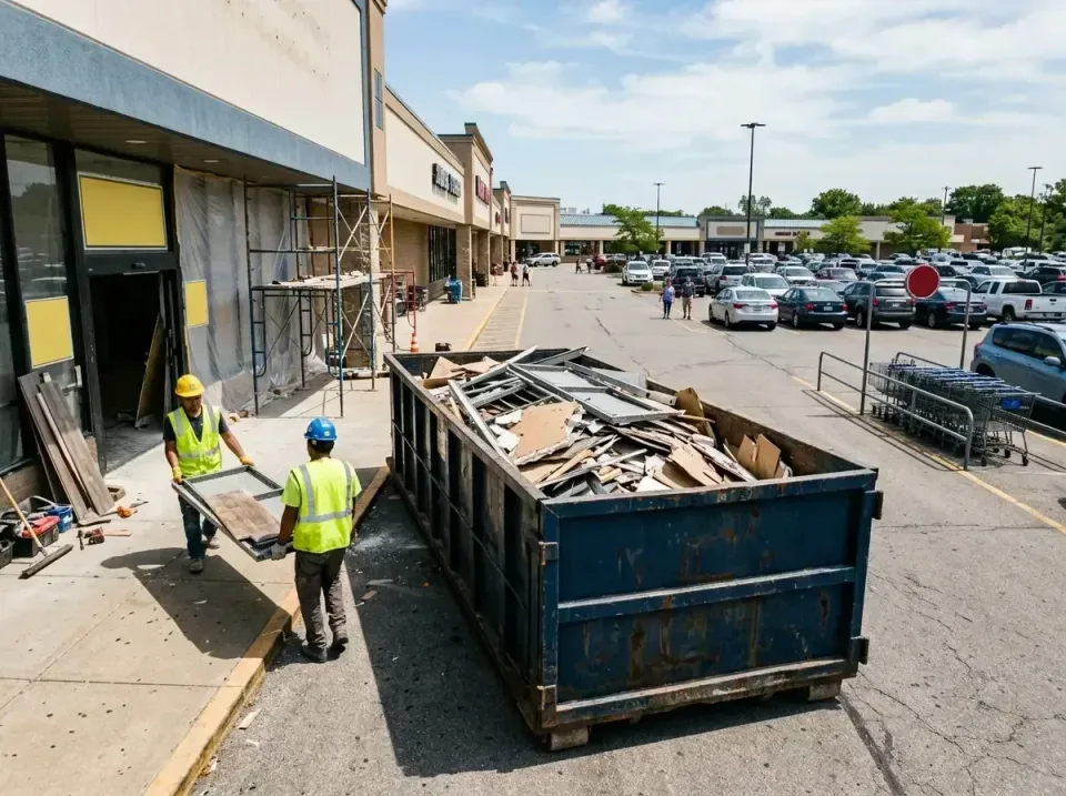 retail-store-renovation-debris-003 — frequently asked questions, Roll-off Dumpster Rentals in Summerville, GA